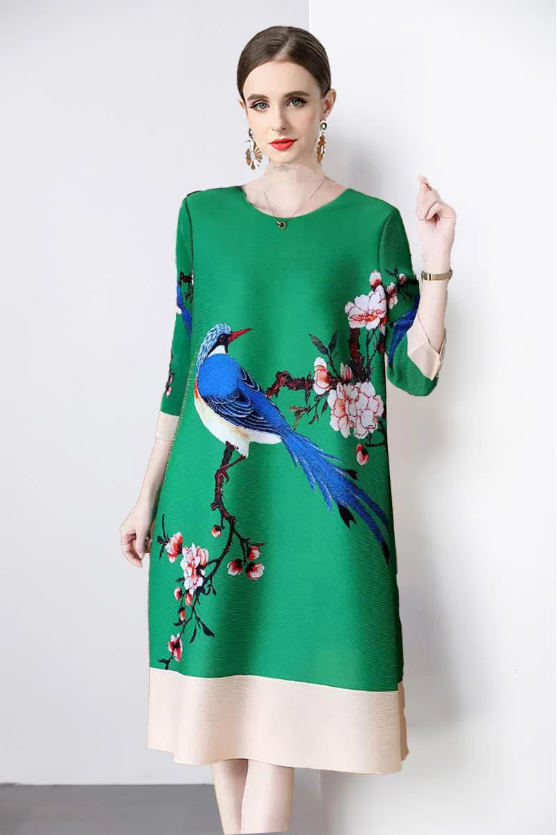 Iris Fold Dress