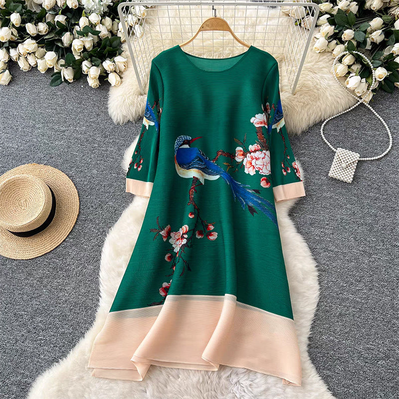 Iris Fold Dress - Image 5