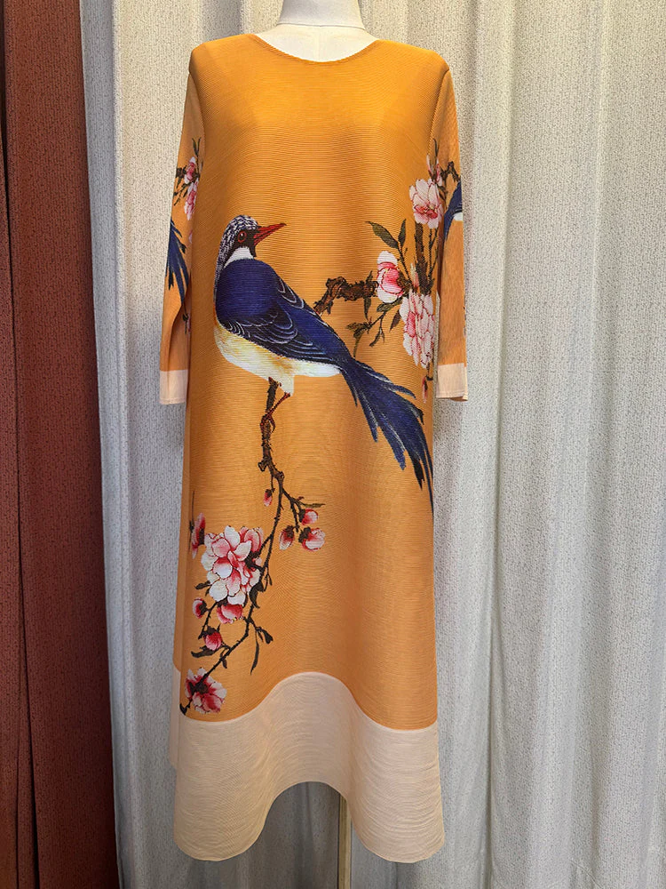 Iris Fold Dress - Image 7