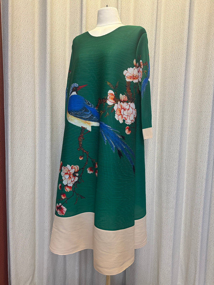 Iris Fold Dress - Image 8