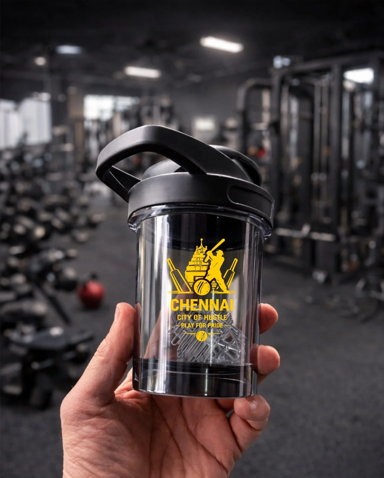 iShake Marvel Premium 350 ml Gym shaker Bottle - IPL Edition - Image 6