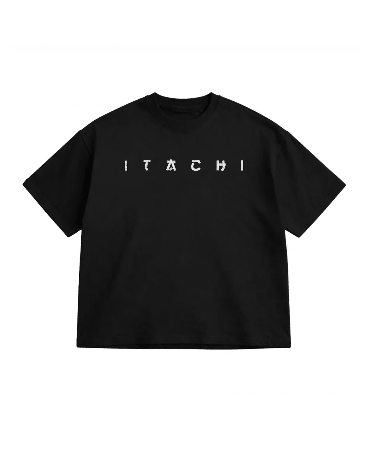 Itachi Black Oversize T-Shirt - Image 2