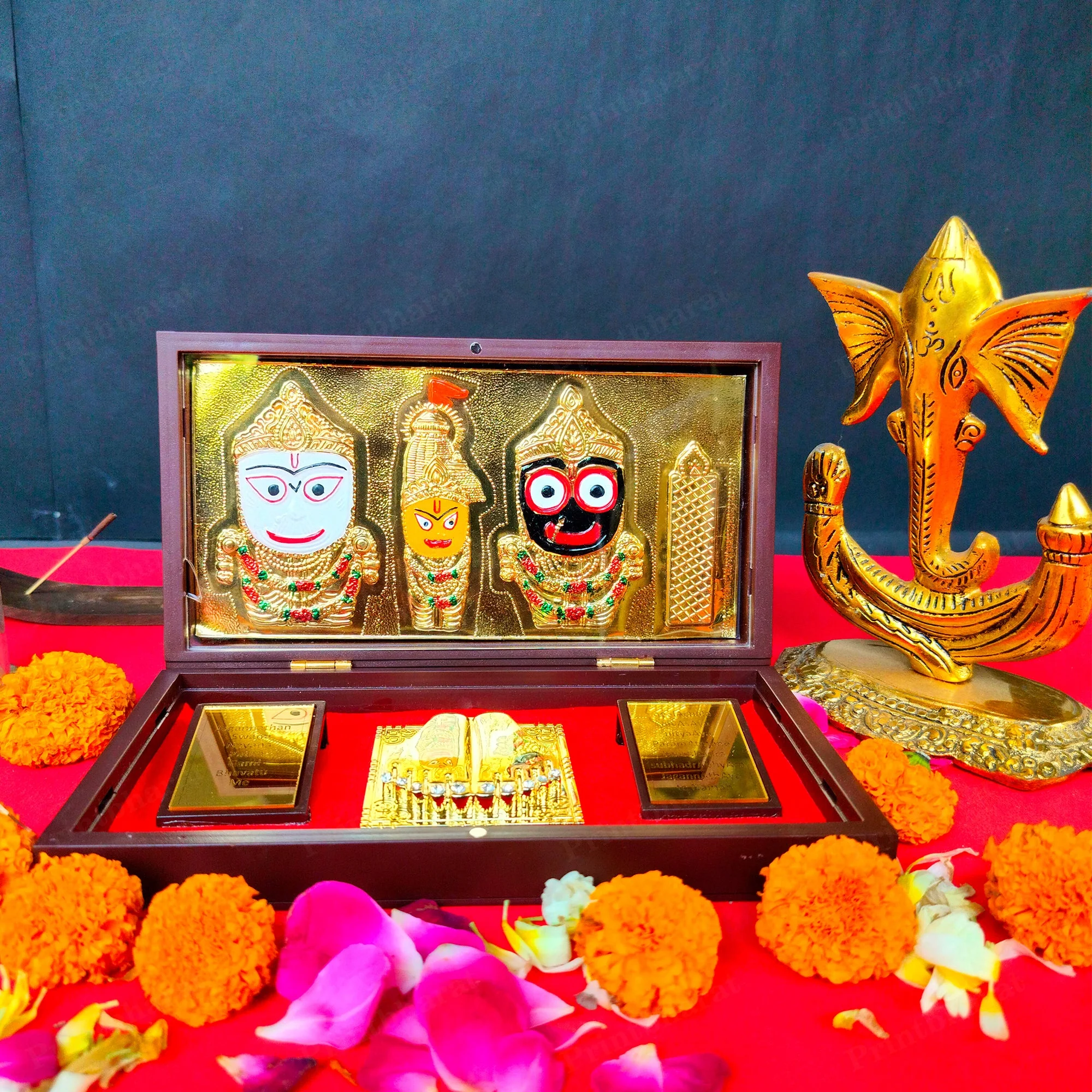 Jagannath Pocket Temple (24 Karat Gold Coated) - Image 2