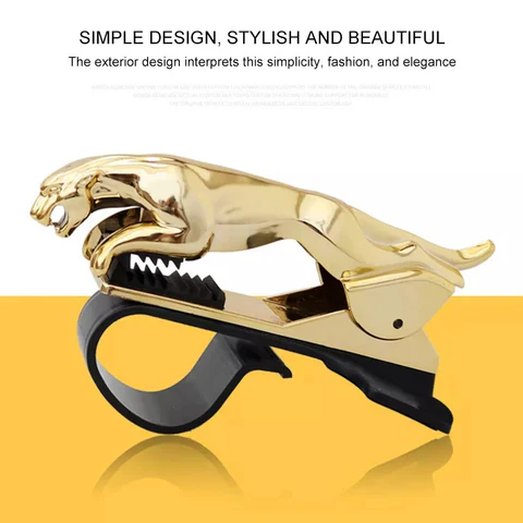 JagMount: 360° Rotating Car Phone Holder with Adjustable Dashboard Clip for Secure Mounting - Image 2