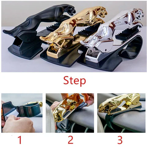JagMount: 360° Rotating Car Phone Holder with Adjustable Dashboard Clip for Secure Mounting - Image 6