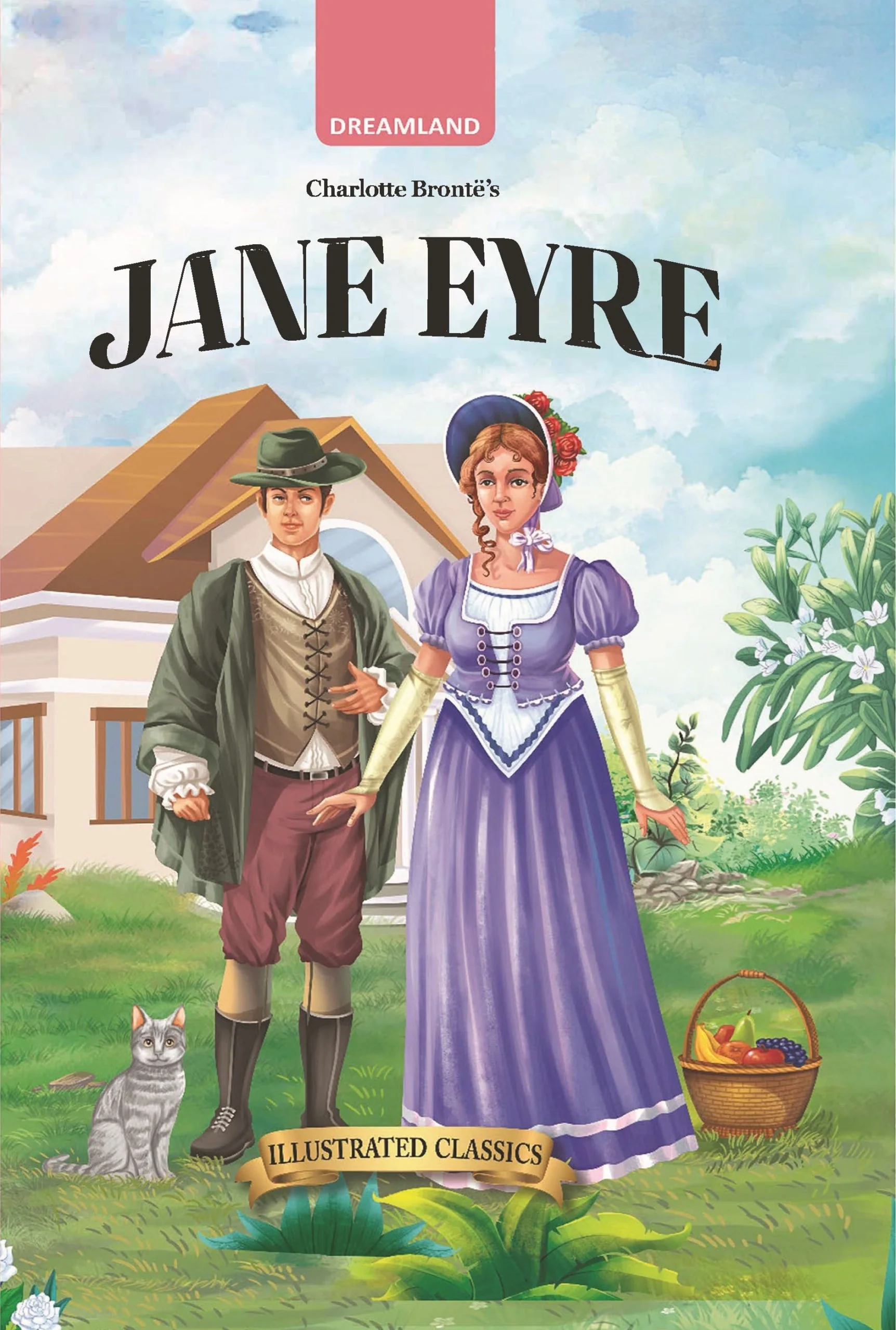 Jane Eyre - Illustrated Abridged Classics for Children with Practice Questions