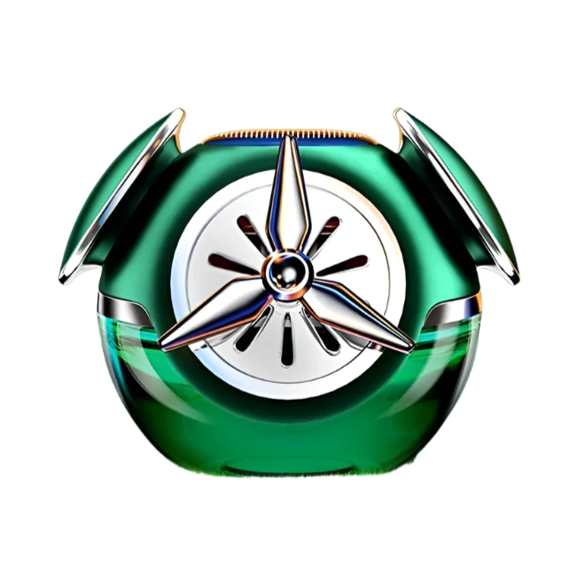 JetScent: Solar Powered Car Perfume with Rotating Fan