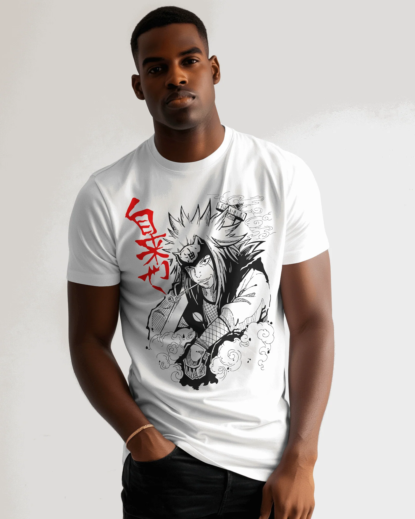 Jiraiya “The Toad Sage” Graphic T-Shirt - Image 3