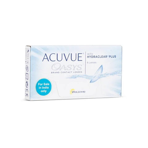 Johnson Johnson Acuvue Oasys Monthly Contact Lenses - 6 Lens Box with BC 8 80 - Image 3