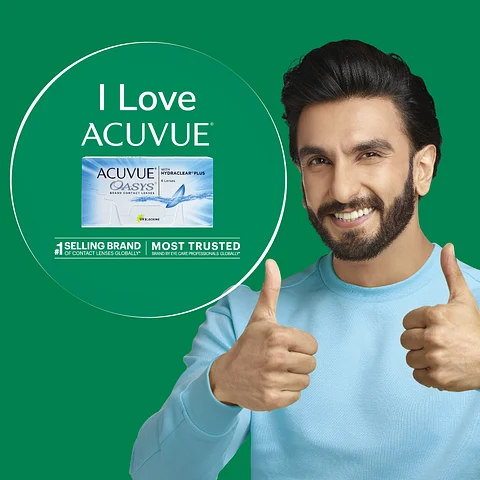 Johnson Johnson Acuvue Oasys Monthly Contact Lenses - 6 Lens Box with BC 8 80 - Image 4