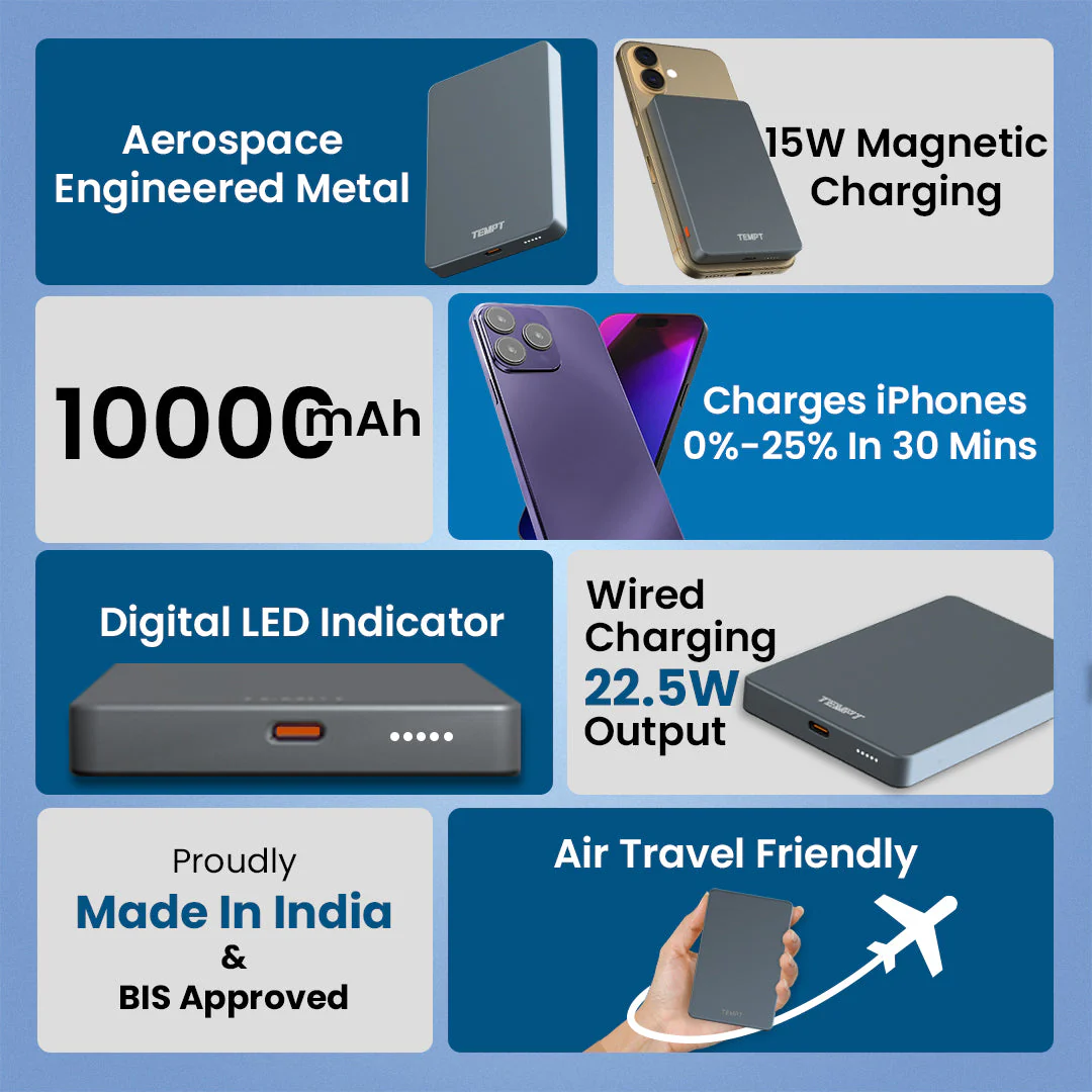 Joos Mag 10k Magnetic powerbank - Image 11