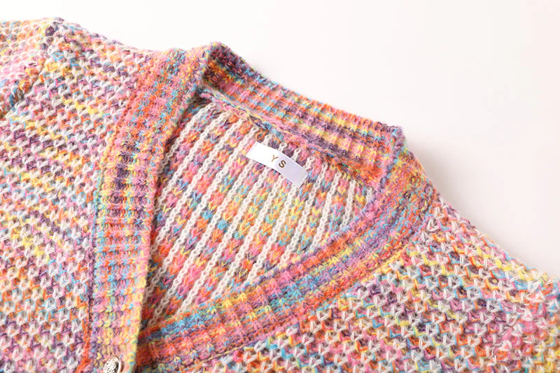 Jordyn Multicolor Tassel Coat - Image 8