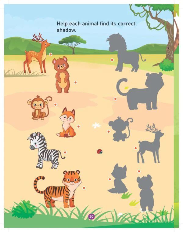 Jungle Activity and Colouring Book- Die Cut Animal Shaped Book - Image 10