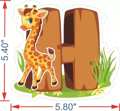 Jungle Safari Themed Set With Posters And Happy Birthday Banner, Cake Topper (Pack of 16) - Image 3