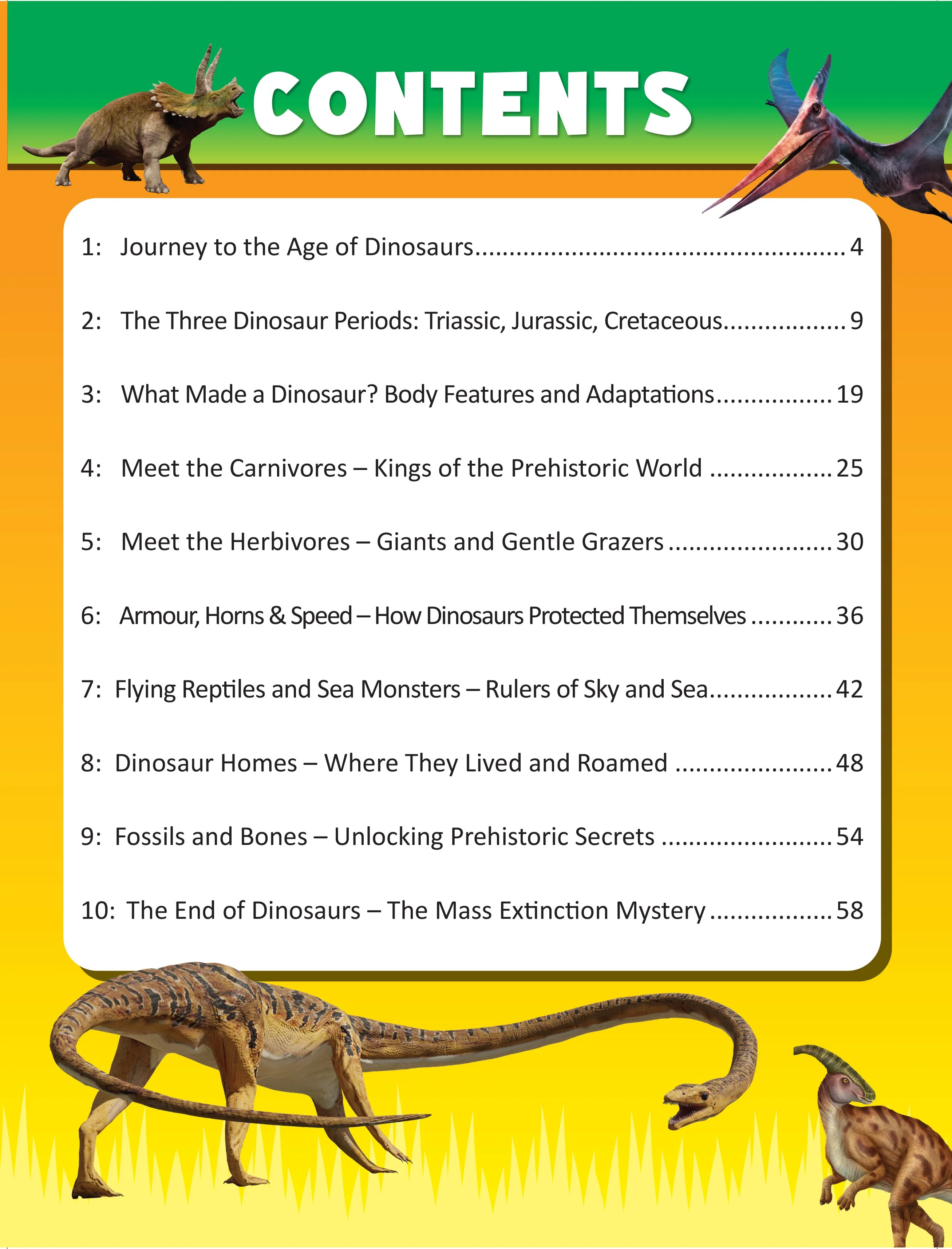 Junior Genius: Dino Discovery – A Fun-Filled Learning Book for Kids Age 7+ | Explore the World of Dinosaurs with Facts, Games, Puzzles - Image 3