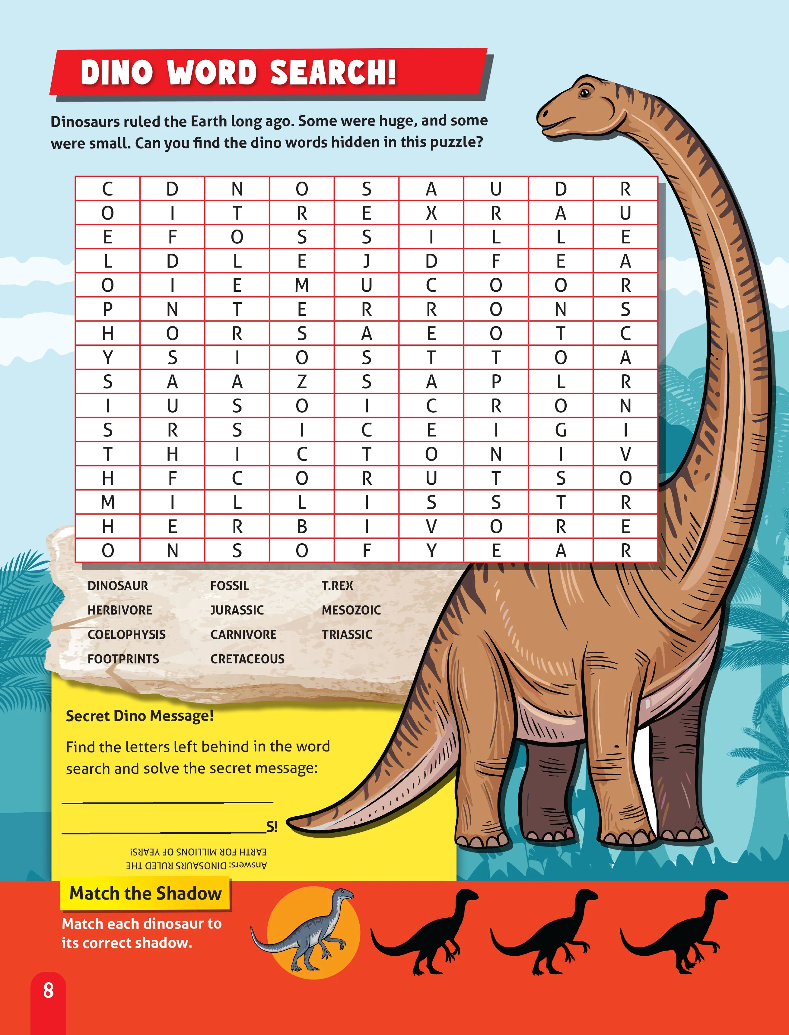 Junior Genius: Dino Discovery – A Fun-Filled Learning Book for Kids Age 7+ | Explore the World of Dinosaurs with Facts, Games, Puzzles - Image 6