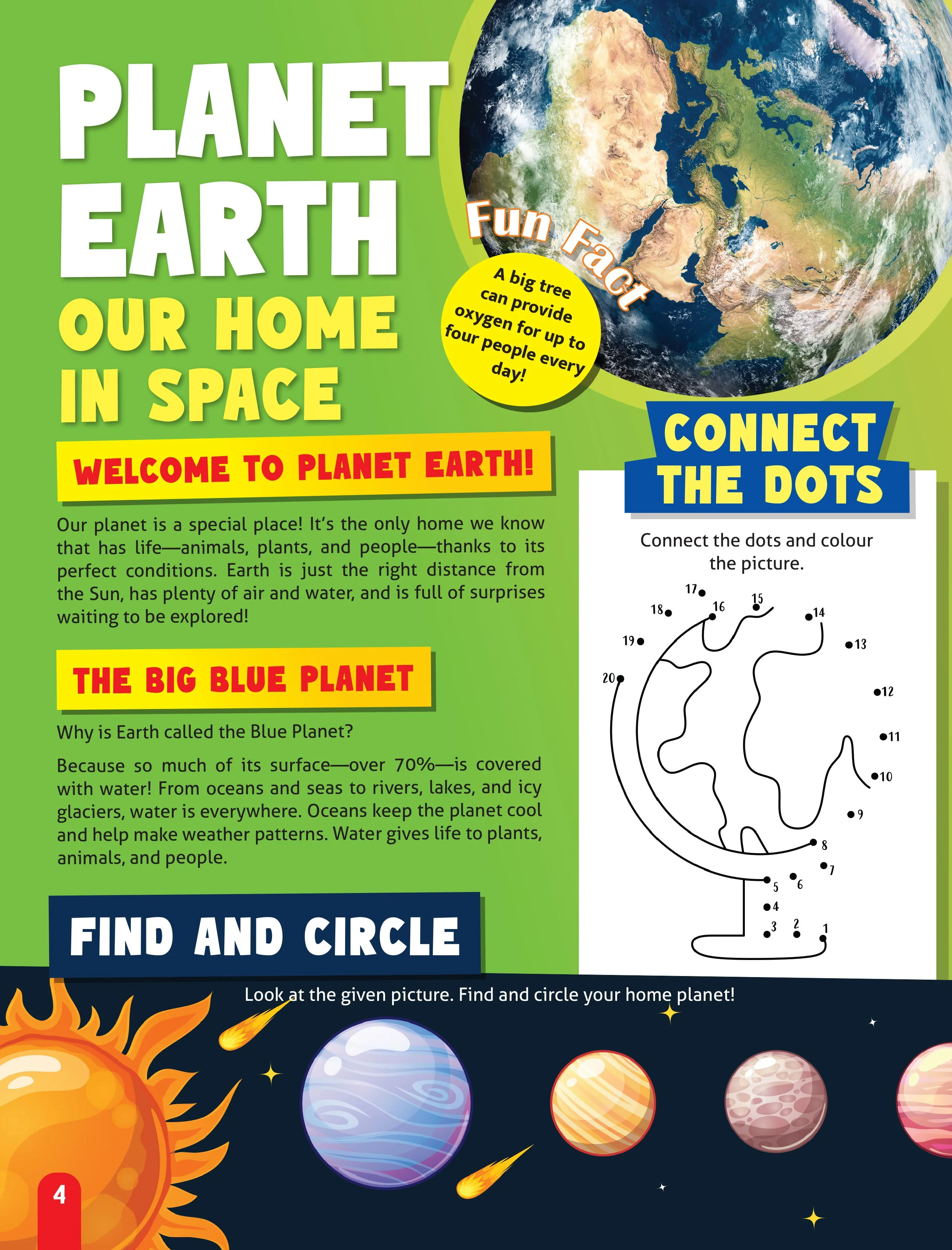 Junior Genius: Our Amazing Planets – A Fun-Filled Learning Book for Kids Age 7+ | Discover Earth, Mars, Jupiter & More with Facts, Activities, and Quizzes - Image 5