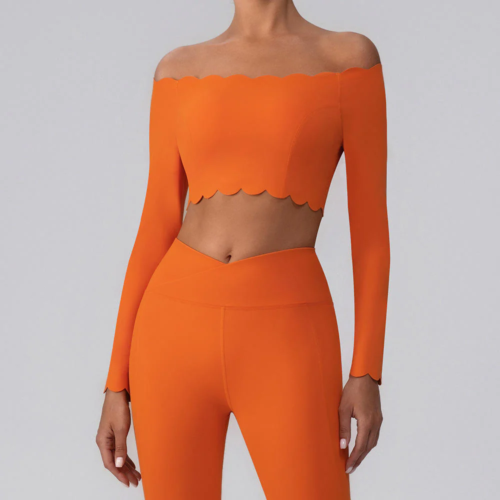 Juno ~ Full Sleeves Built In Bra Top - Image 8