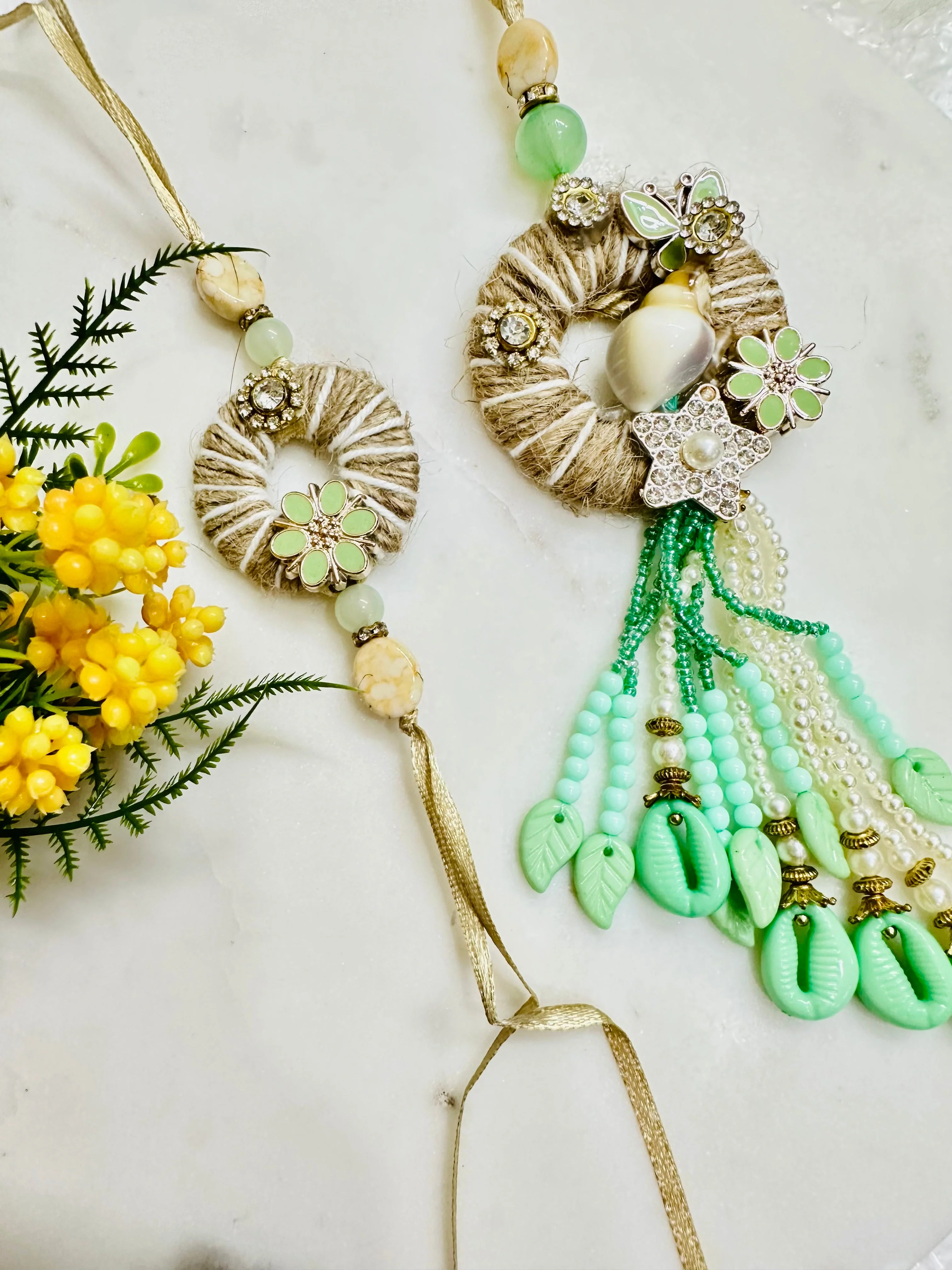 Jute Jewel Rakhi set - Image 4