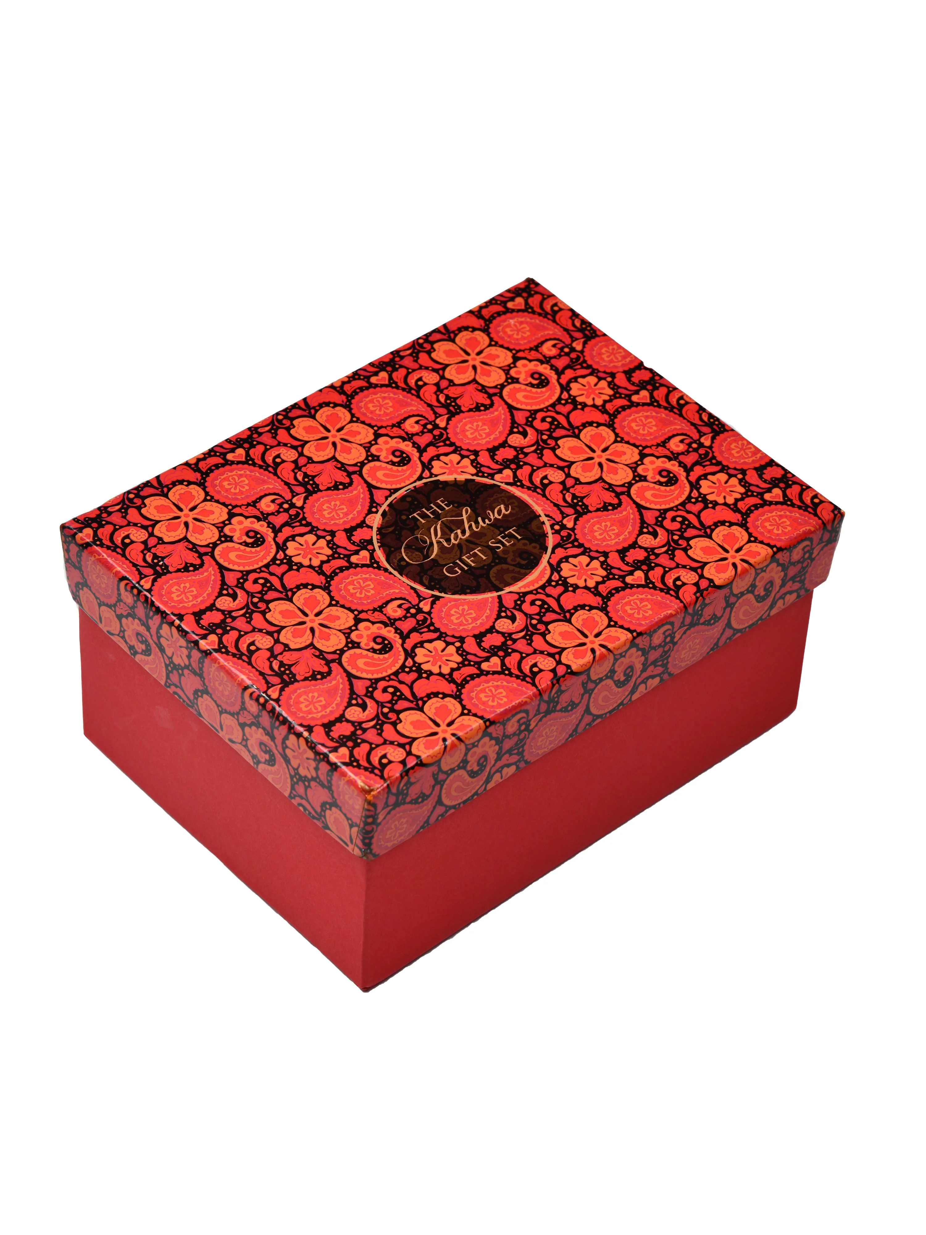 Kahwa Gift Set – Kashmiri Green Tea with Almonds, Saffron Rock Sugar & Infuser - Image 3