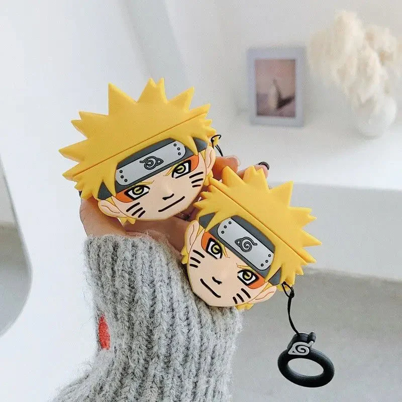 Kakasi Naruto Airpods Cover for Apple AirPods - Premium Silicone Case - Image 4