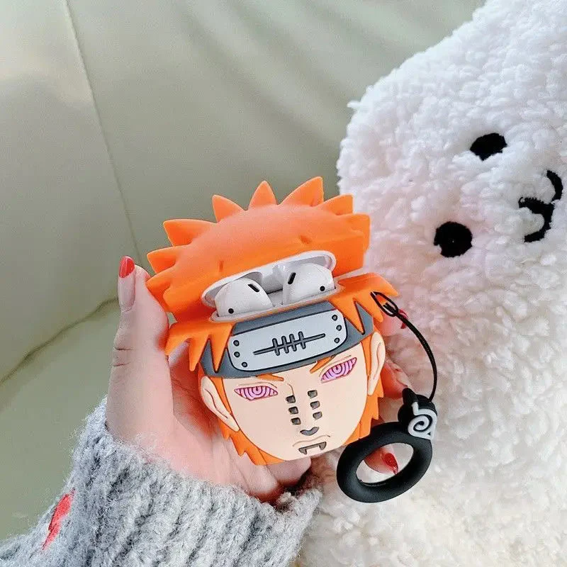 Kakasi Naruto Airpods Cover for Apple AirPods - Premium Silicone Case - Image 9