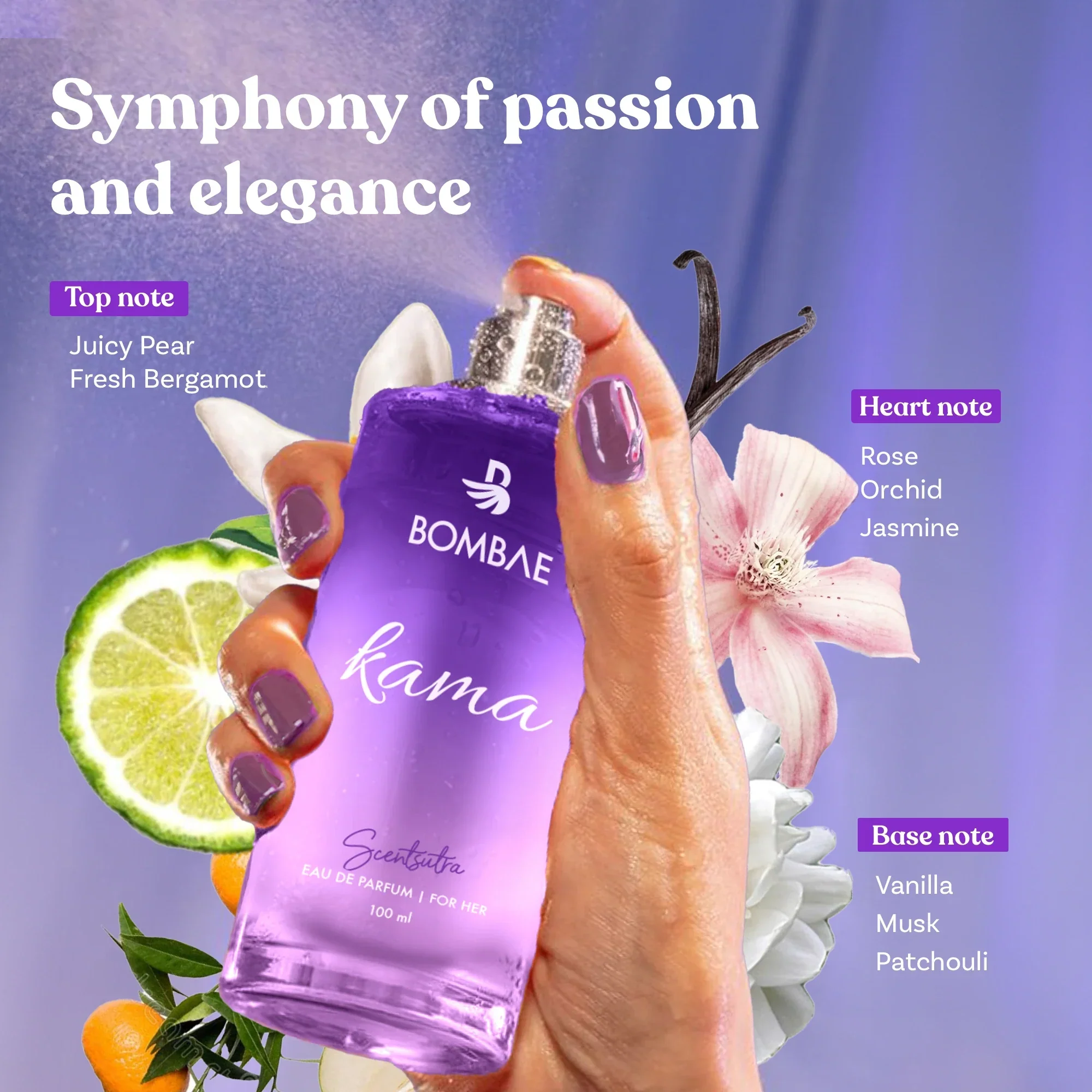 Kama EDP, 100ML - Image 2