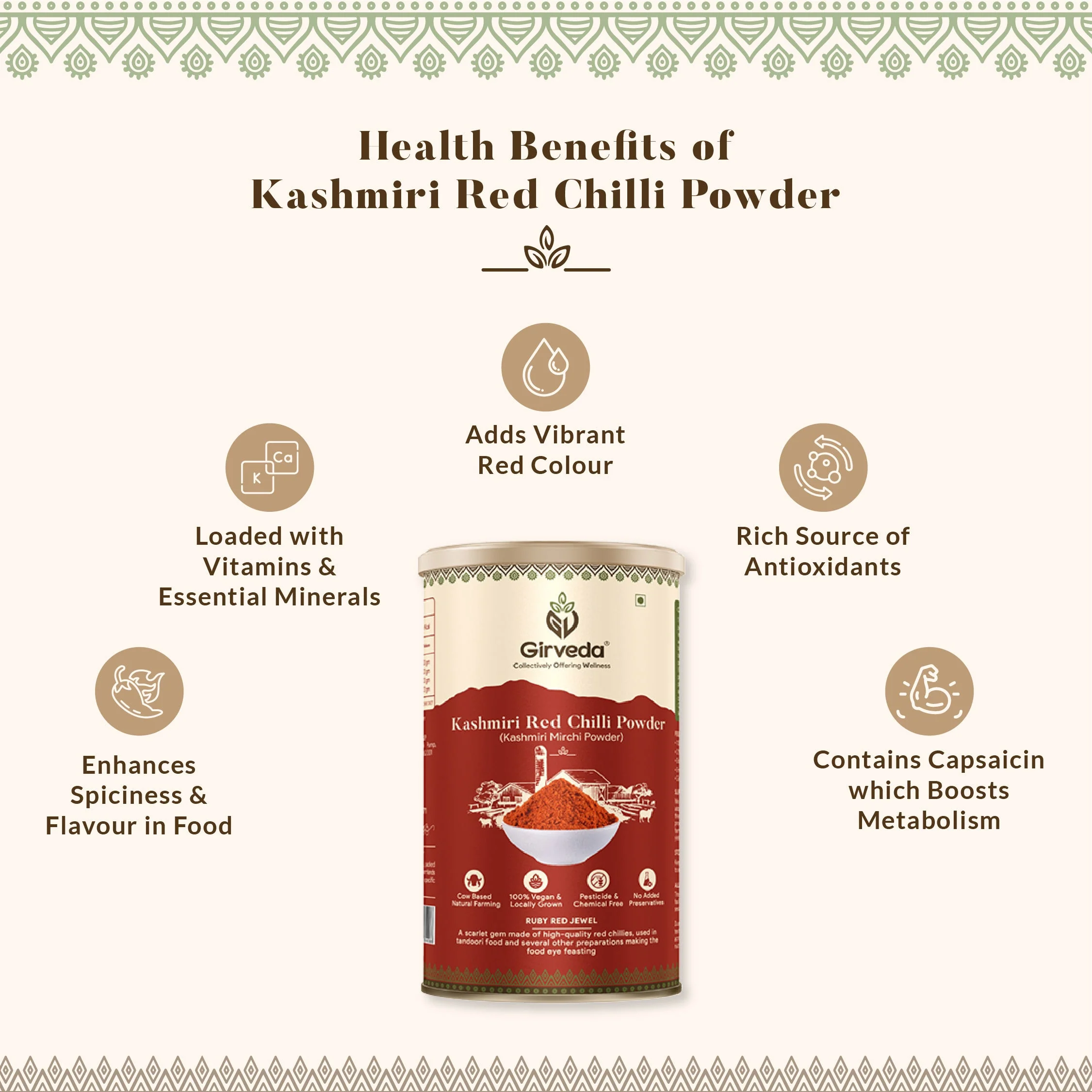 Kashmiri Red Chilli Powder - Image 12