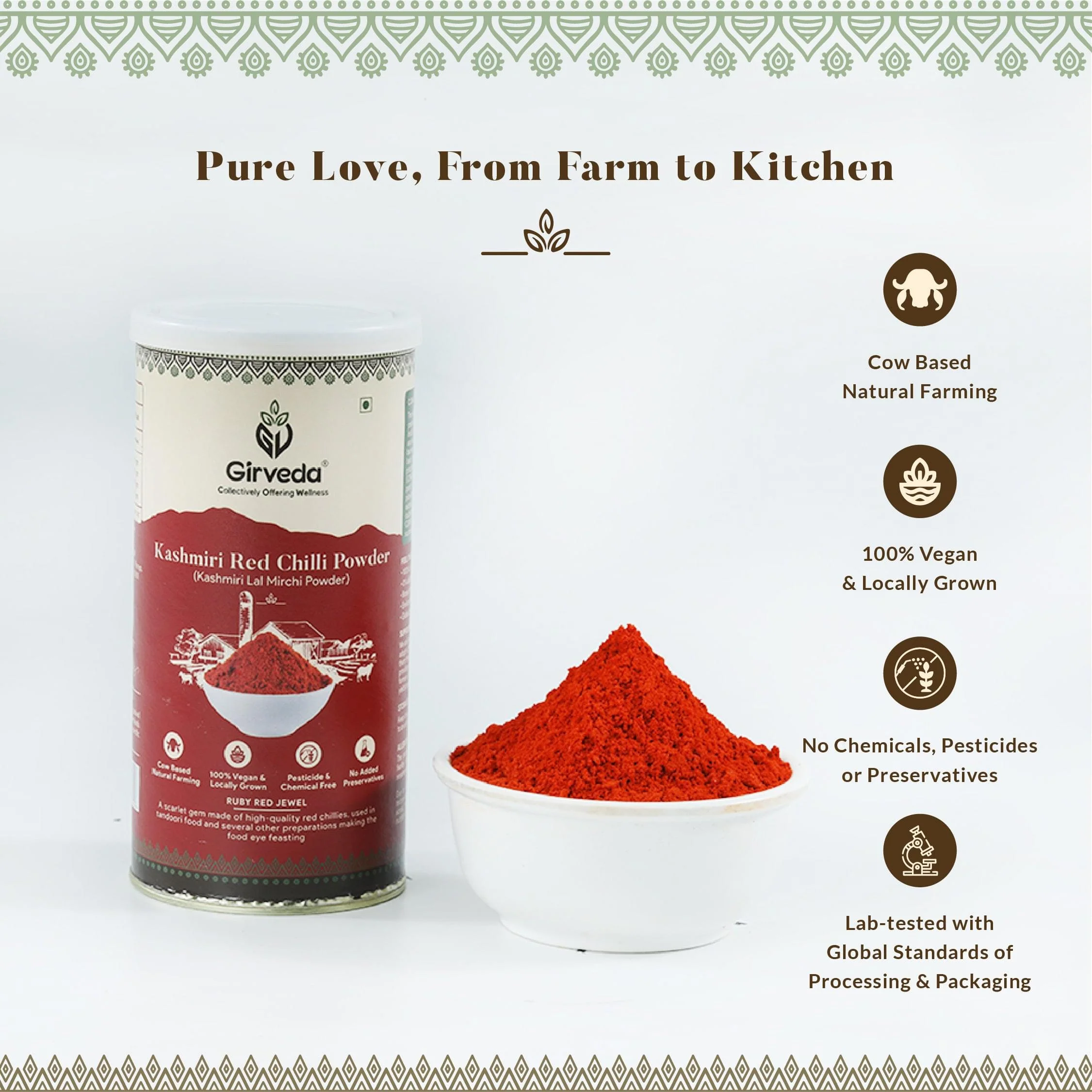Kashmiri Red Chilli Powder - Image 2