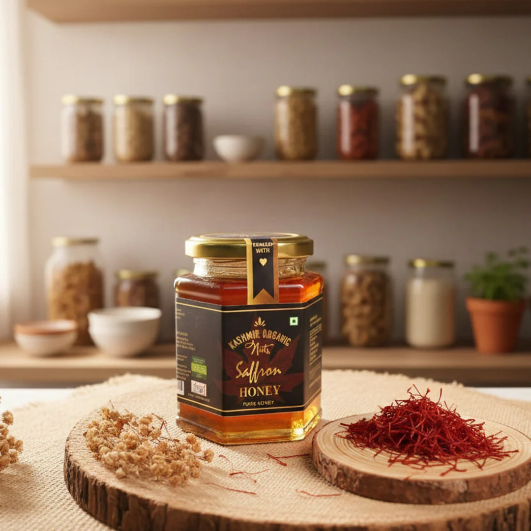 Kashmiri Saffron Honey - Image 2