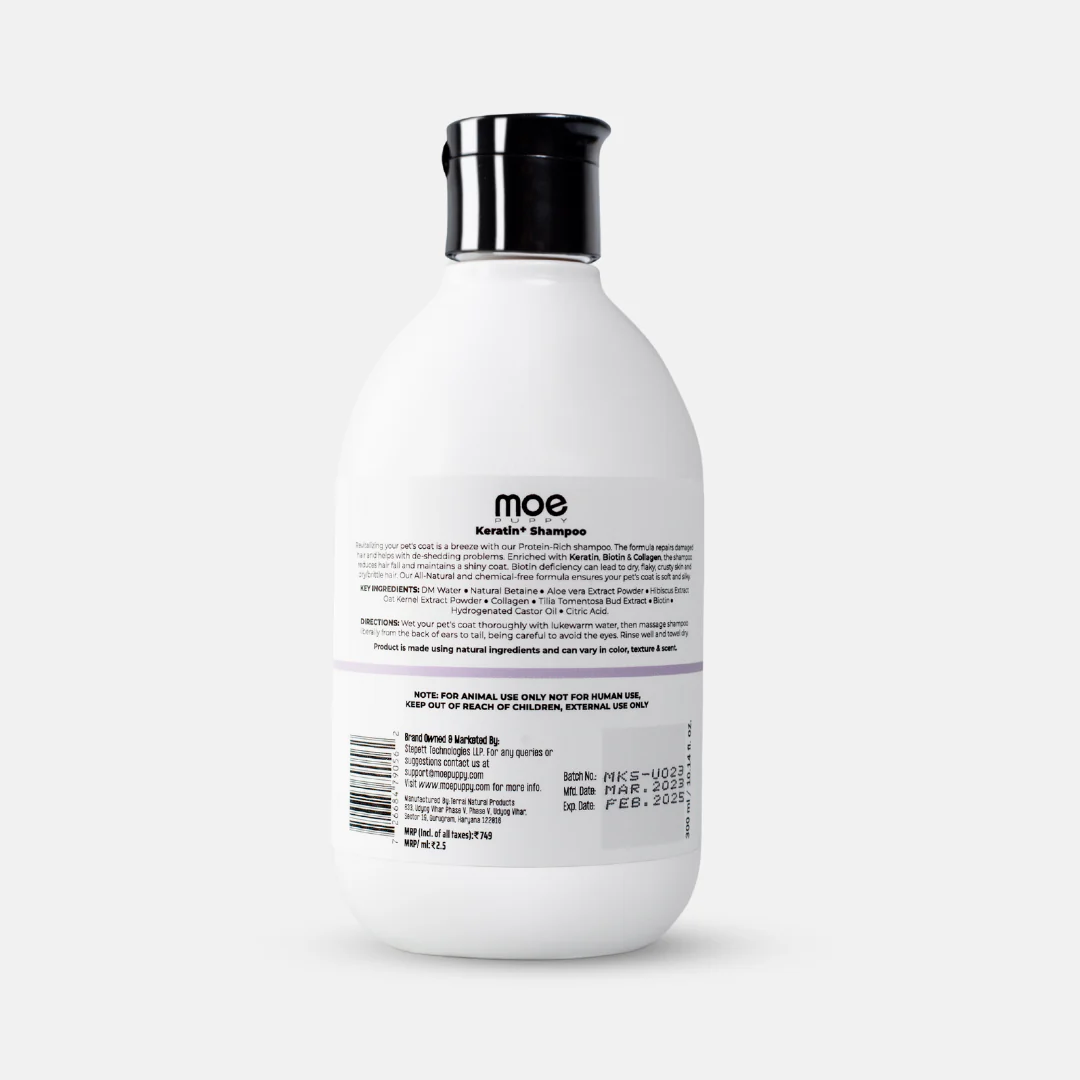 Keratin+ Hairfall Shampoo for Dogs & Cats - Image 7