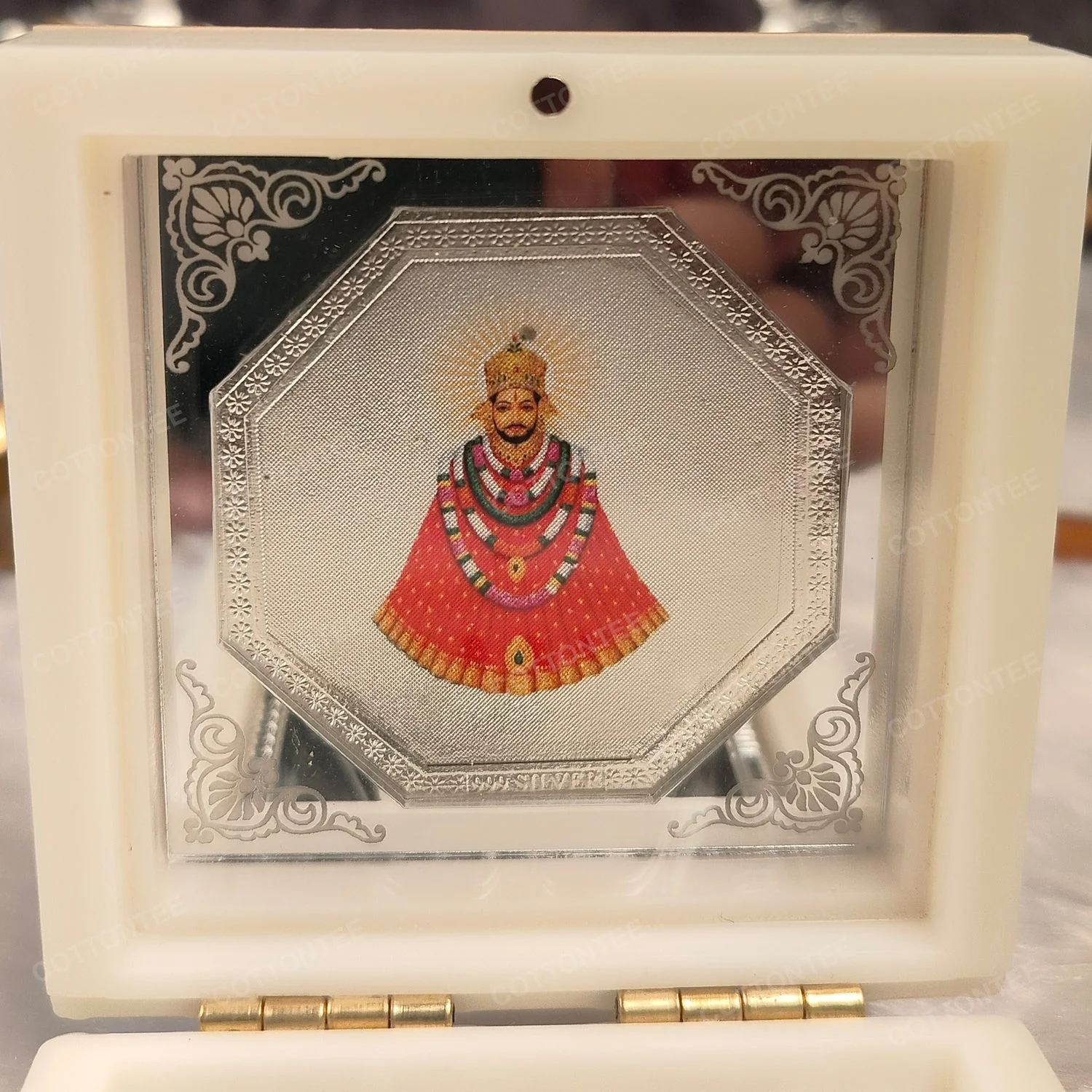 Khatu Shyam Pocket Temple (24 Karat Gold Coated) - Image 15