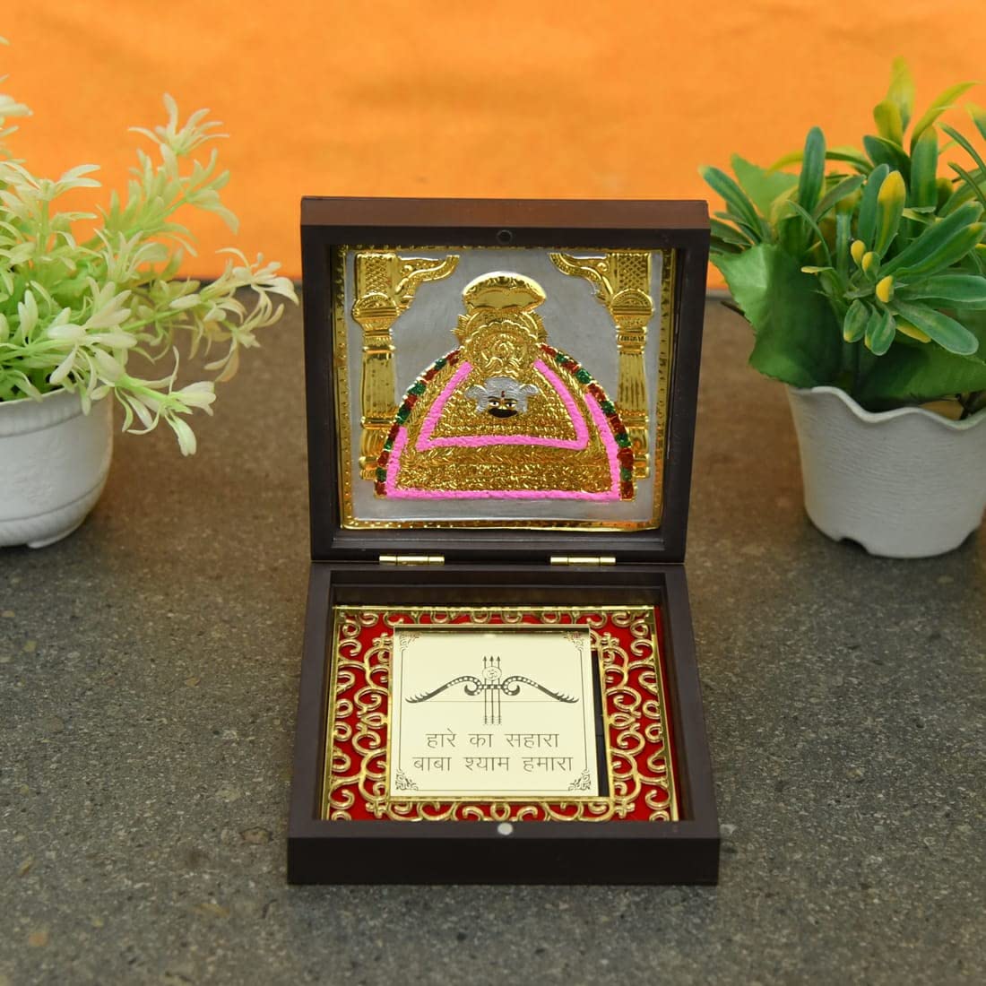 Khatu Shyam Pocket Temple (24 Karat Gold Coated) - Image 2