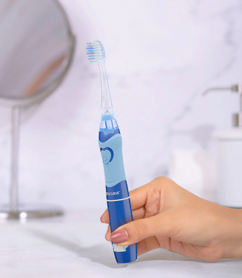 Kid-Friendly Combo KSB100 Kids Sonic Electric Toothbrush - Image 3