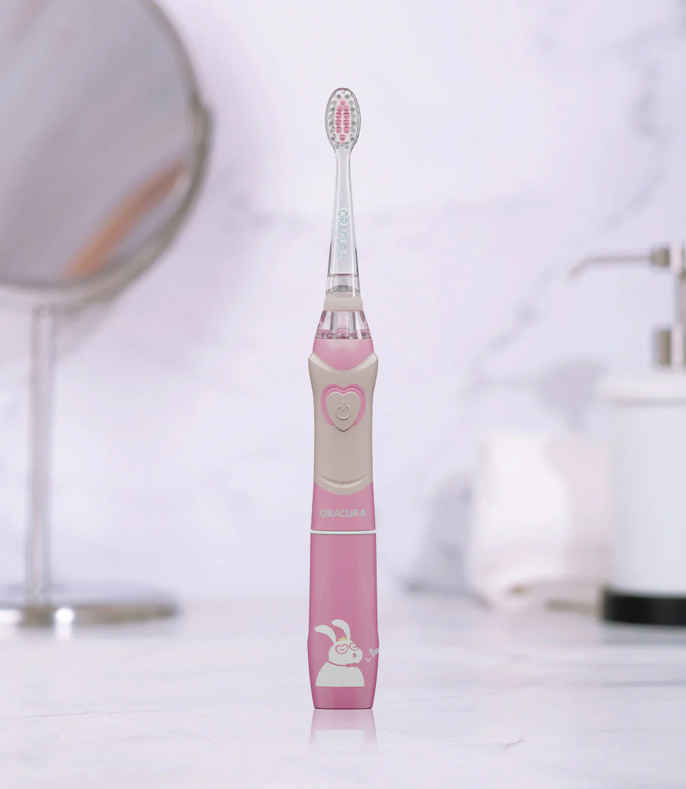 Kid-Friendly Combo KSB100 Kids Sonic Electric Toothbrush - Image 4