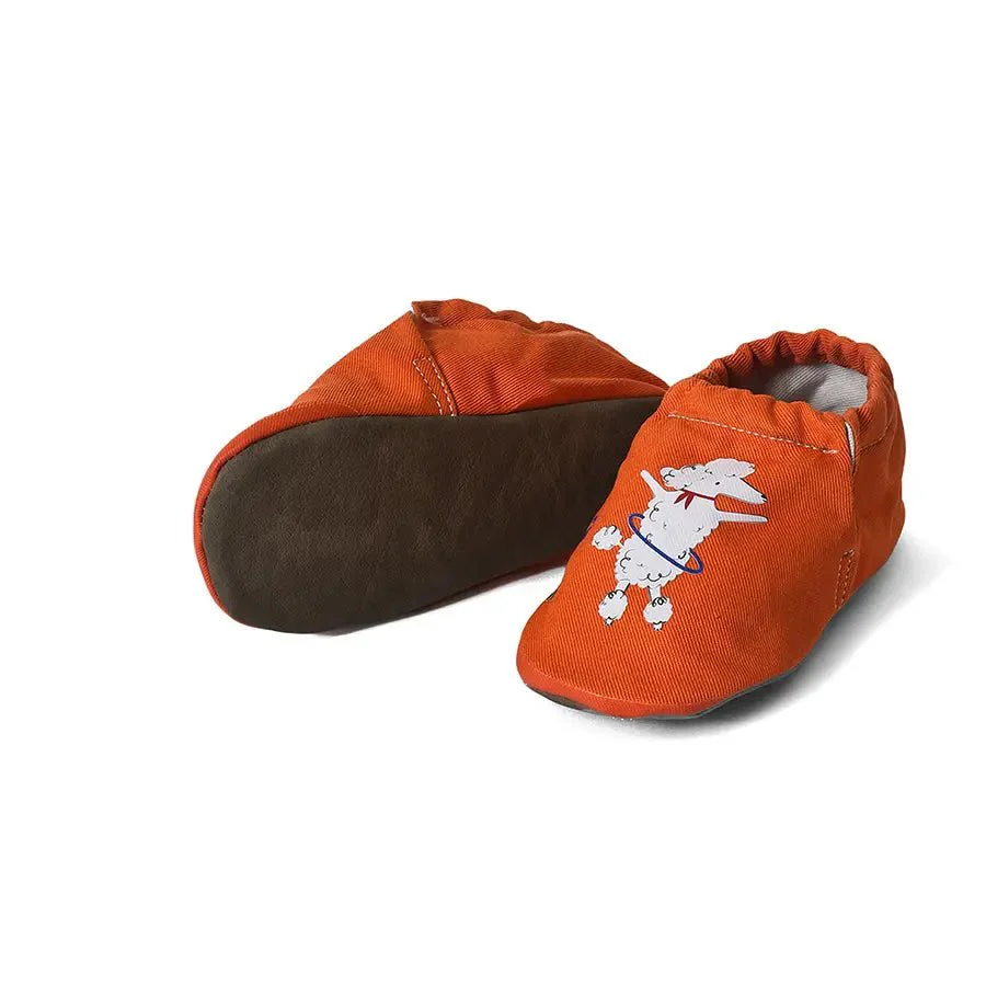 Kids Dog Print Newborn Booties - Image 4