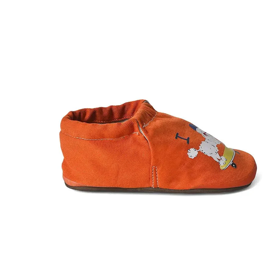 Kids Dog Print Newborn Booties - Image 7