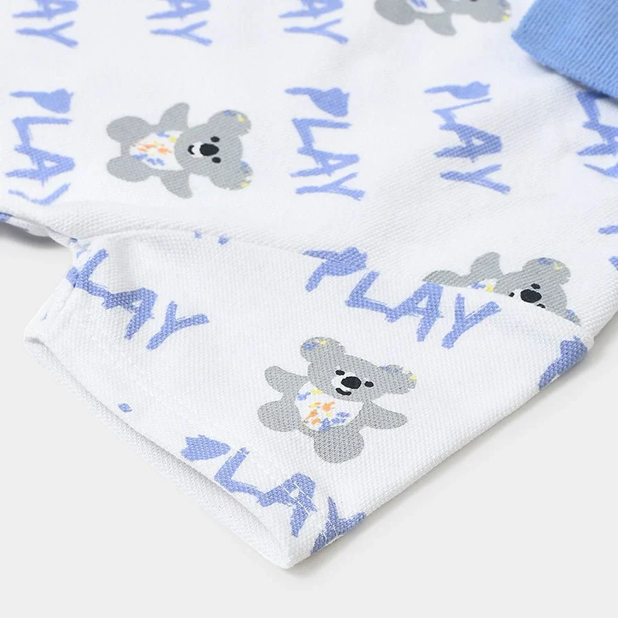 Kids Printed Polo T-Shirt For Baby Boy - Image 7