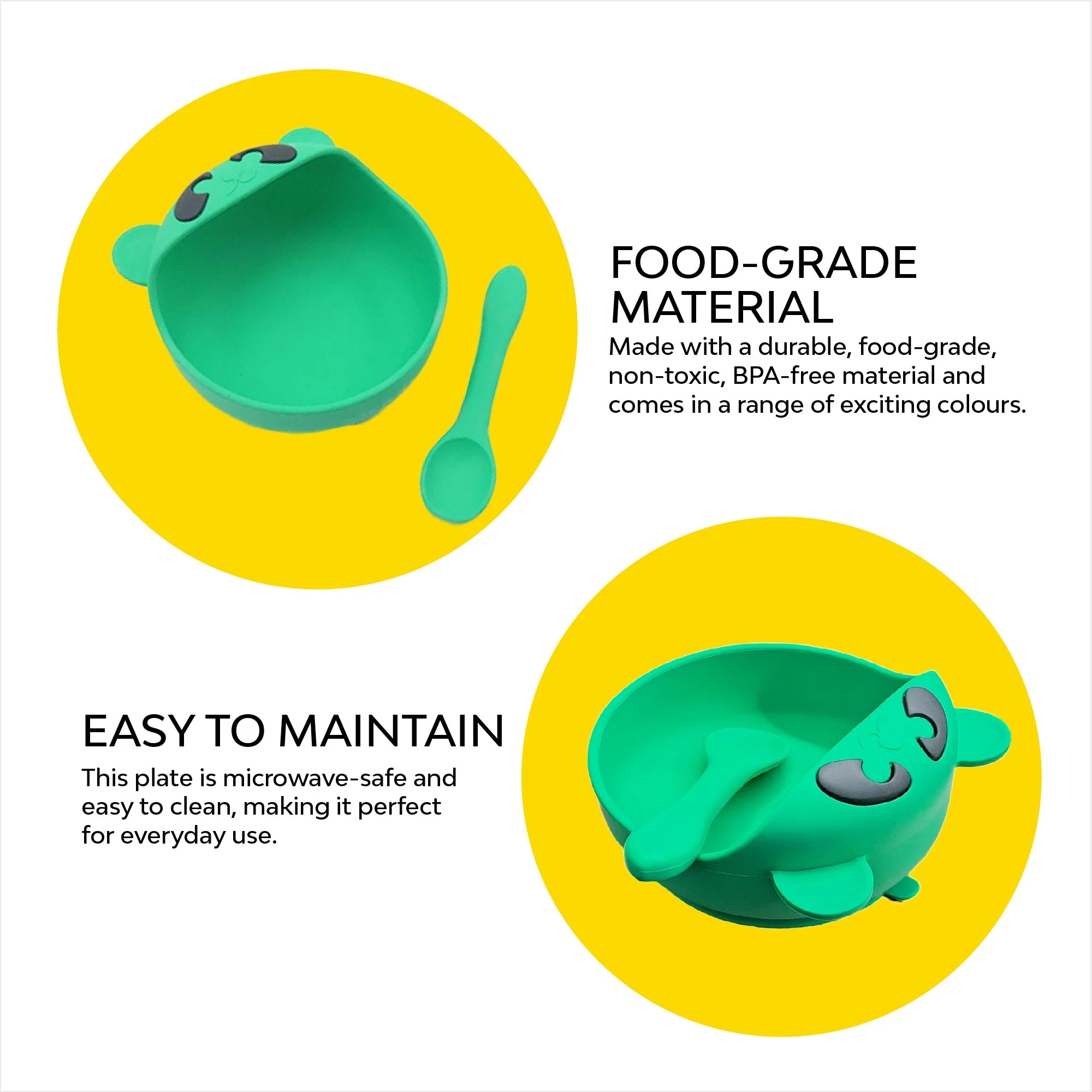 Kids Silicone Dining Gift Set - Image 3