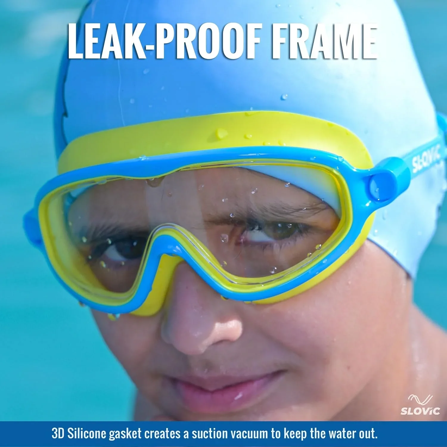 Kids Swimming Goggles & Cap - Image 5