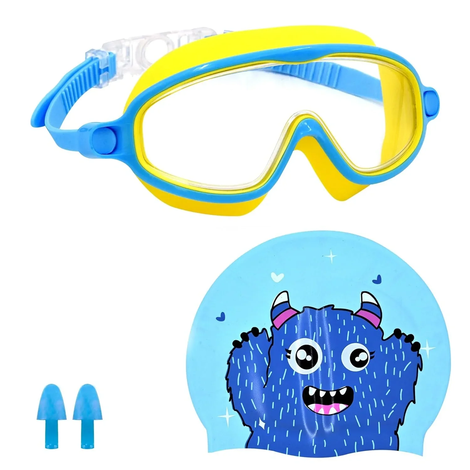 Kids Swimming Goggles & Cap - Image 8