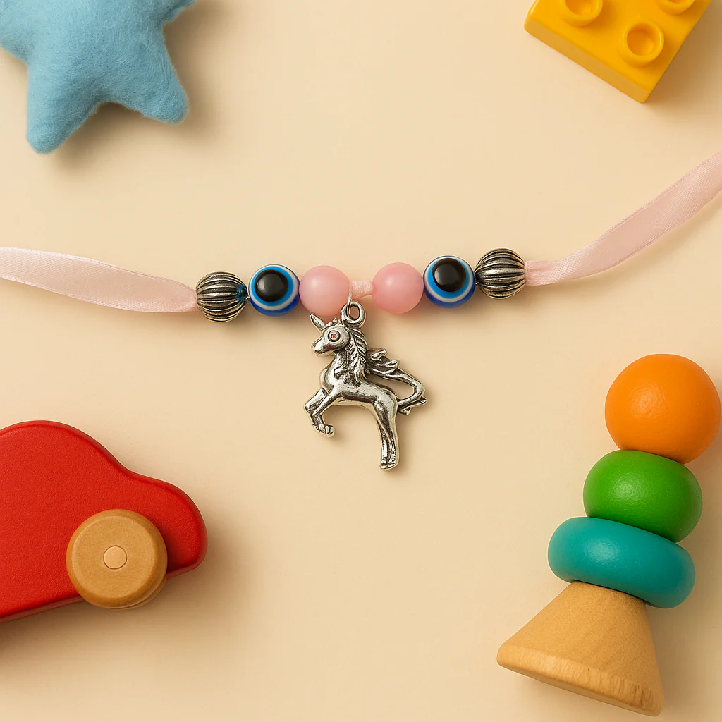 Kids Unicorn hanging Rakhi