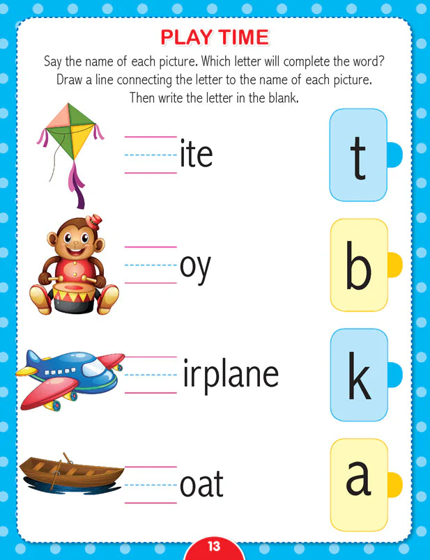 Kindergarten English Worksheets - Image 7