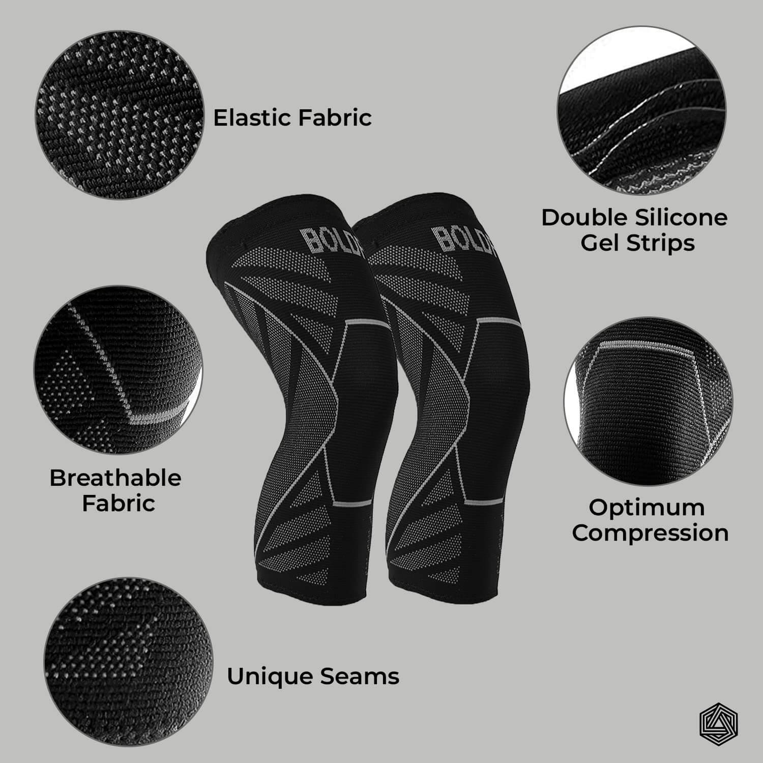 Knee Support Cap - Pair of 1 - Image 10