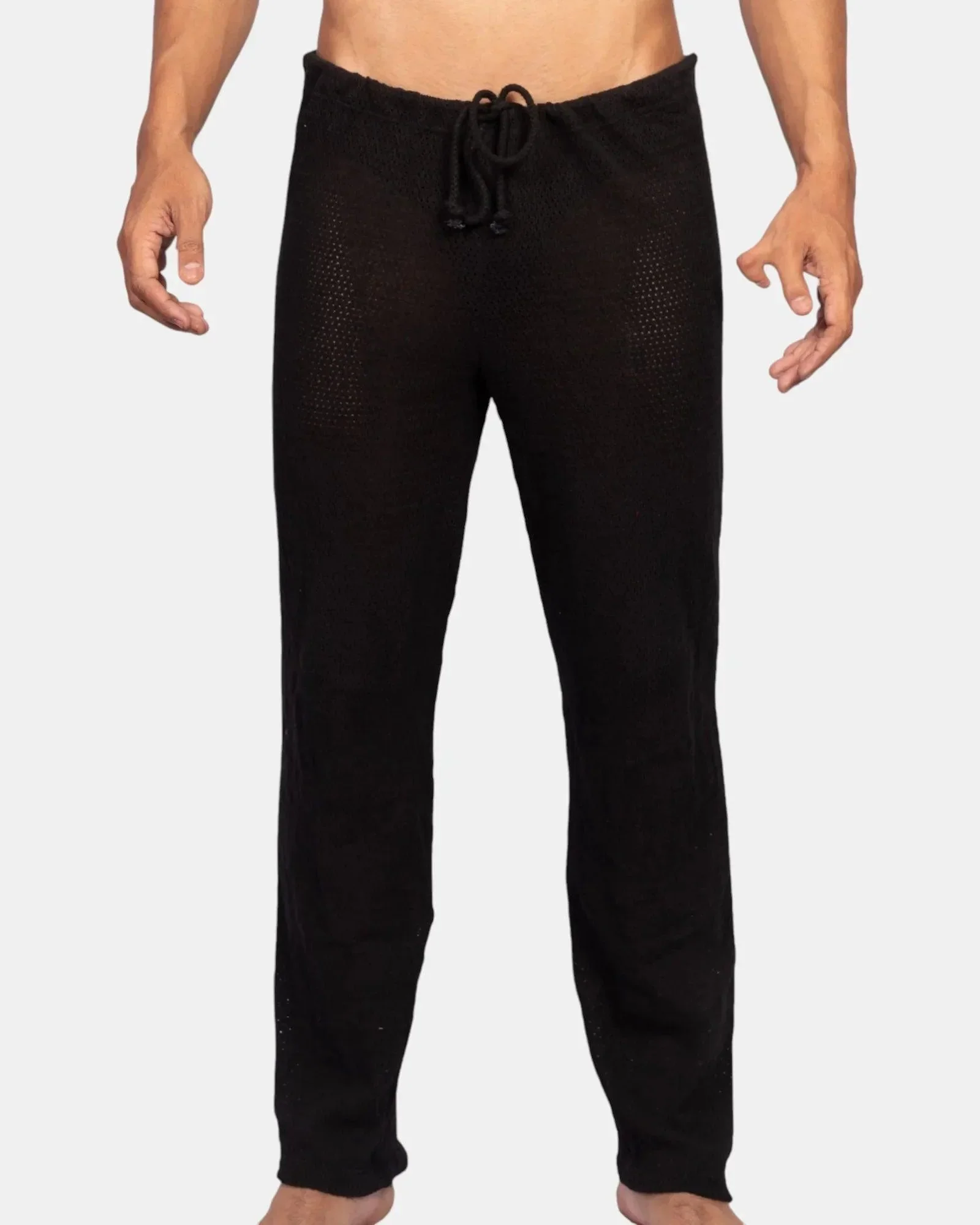 Knit Crochet Pants /Black - Image 15