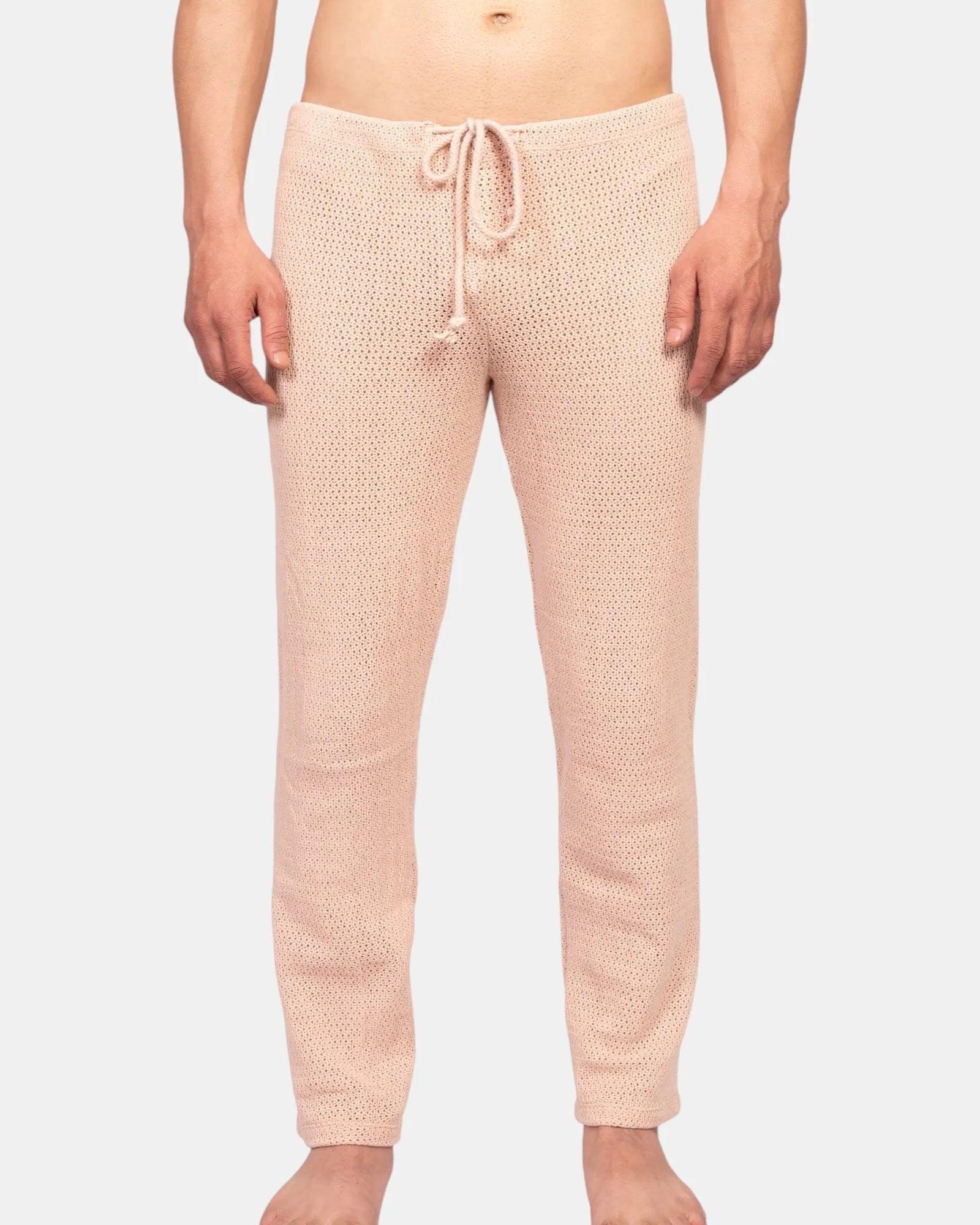 Knit Crochet Pants /Ivory Cream - Image 8
