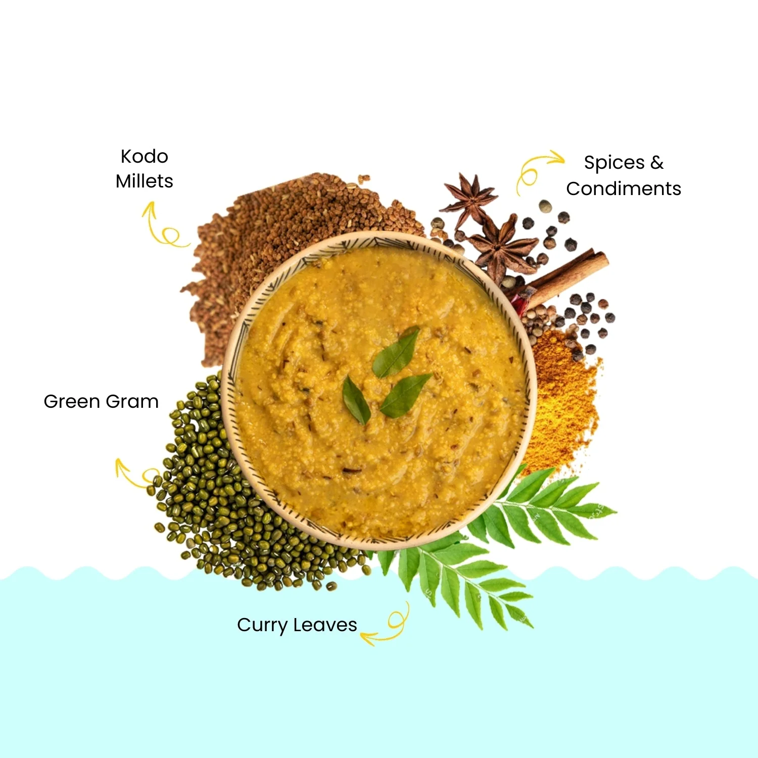 Kodo Millet Khichdi | 165g, Pack of 1 - Image 5