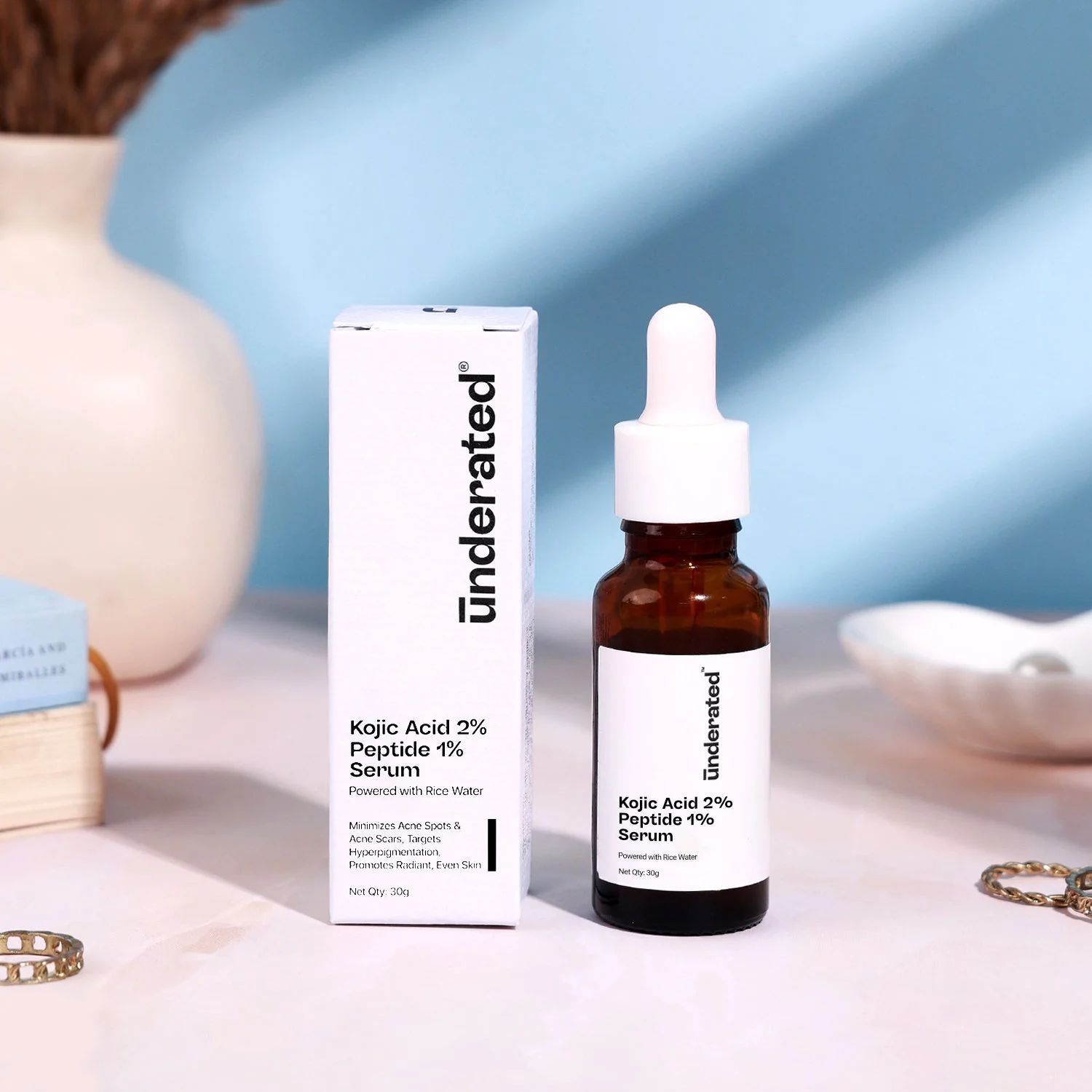 Kojic Acid 2% + Peptide 1% Serum - 30g | Treats Hyperpigmentation & Acne Scars - Image 10