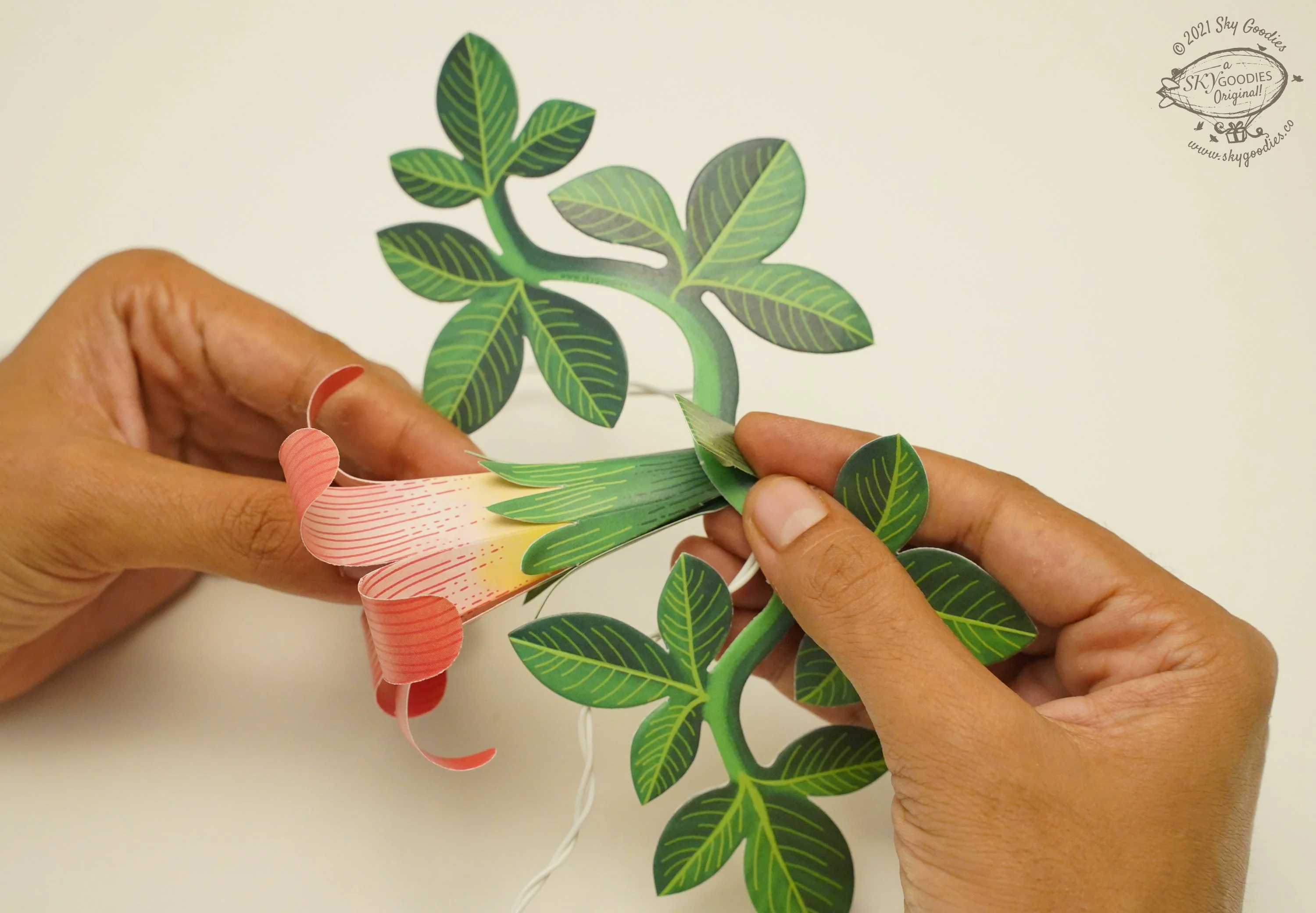 Krishna Janmashtami Combo Saver 1 - DIY Krishna + 1 Flower Fairy Lights - Image 11