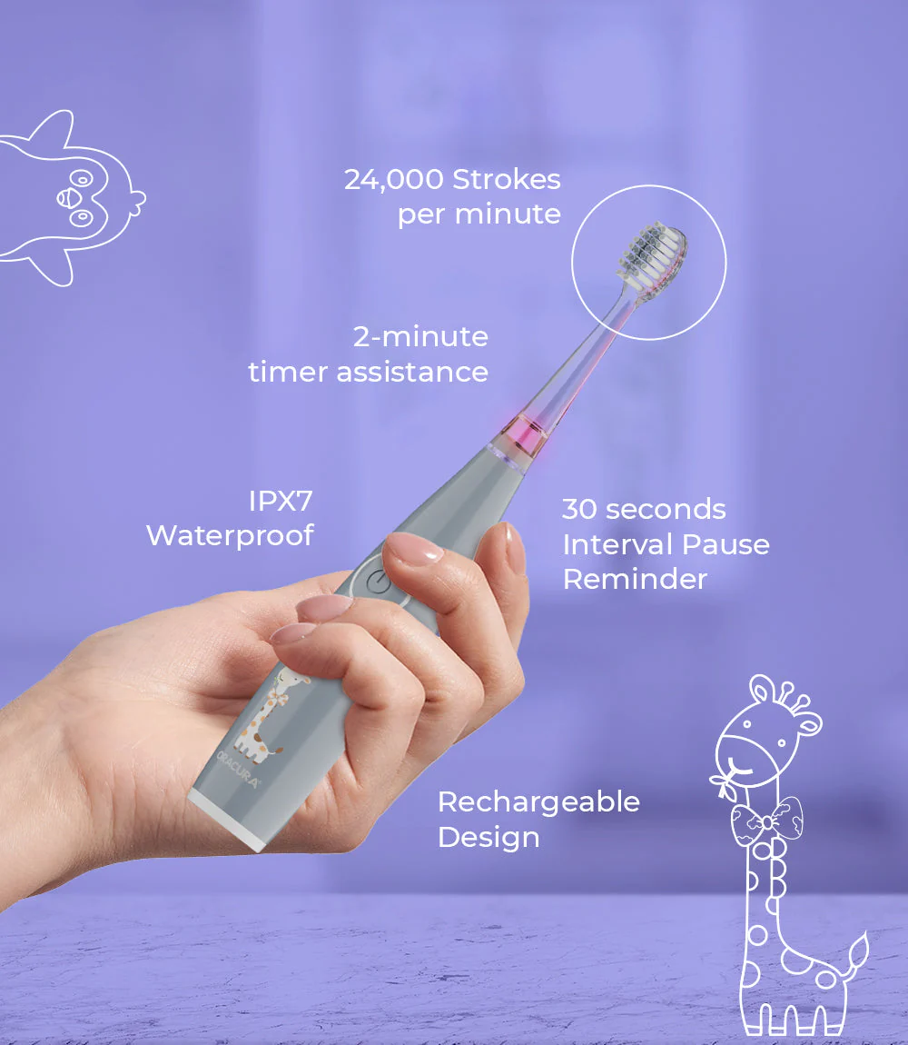 KSB200 KidsCare Sonic Rechargeable Electric Toothbrush - Image 8